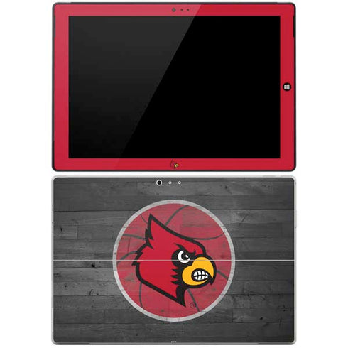 University of Louisville Cardinals Basketball Surface Pro 3 Skin