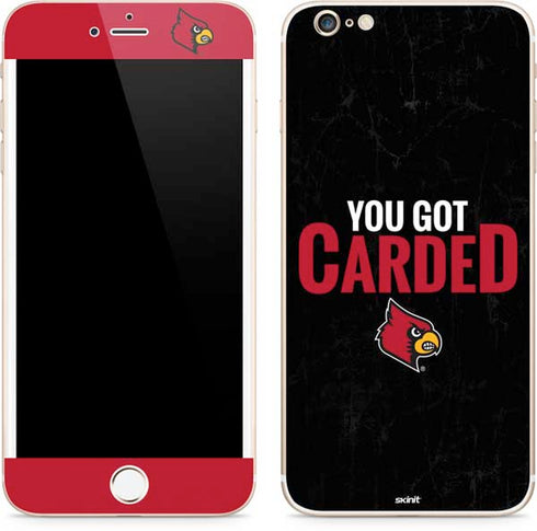 University of Louisville You Got Carded iPhone 6/6s Plus Skin