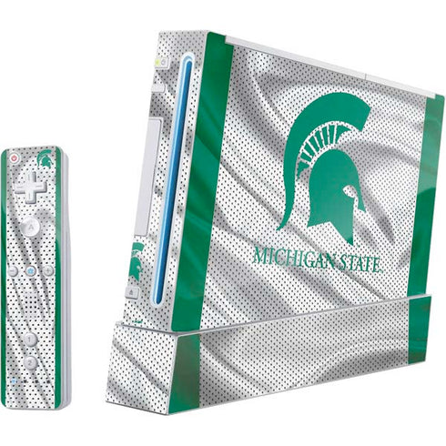 Michigan State University Spartans Jersey Wii (Includes 1 Controller) Skin