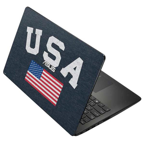 USA with American Flag Asus X502CA 15.6 Skin
