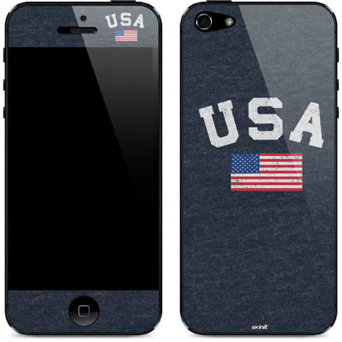 USA with American Flag iPhone 5/5s/5SE Skin