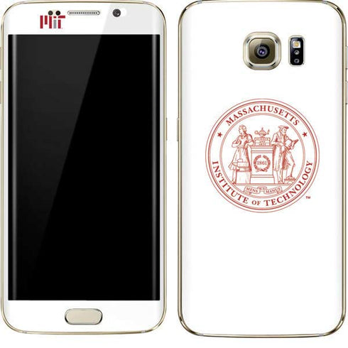 Massachusetts Institute of Technology MIT White Logo Galaxy S7 Edge Skin