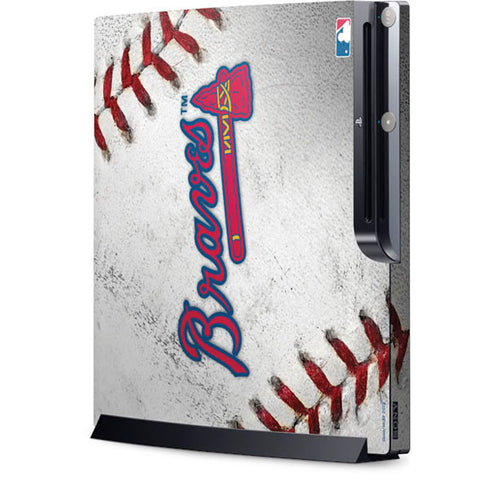MLB Atlanta Braves Game Ball Playstation 3 & PS3 Slim Skin