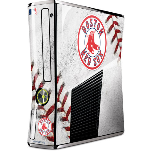 MLB Boston Red Sox Game Ball Xbox 360 Slim (2010) Skin