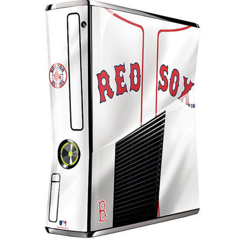 MLB Boston Red Sox Home Jersey Xbox 360 Slim (2010) Skin