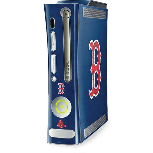 MLB Boston Red Sox - Solid Distressed Xbox 360 (Includes HDD) Skin