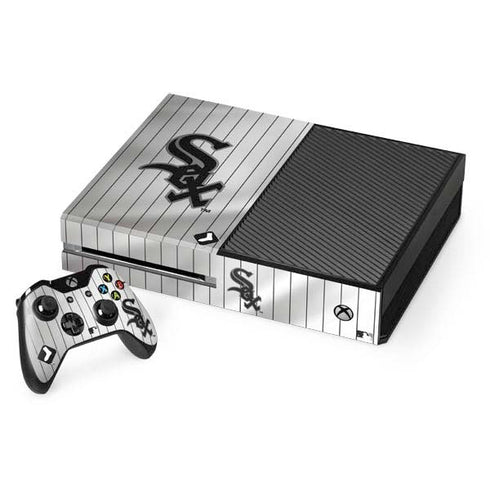 MLB Chicago White Sox Home Jersey Xbox One Console and Controller Bundle Skin