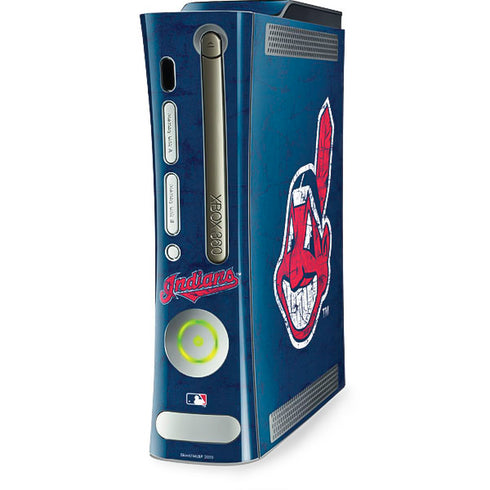 MLB Cleveland Guardians - Solid Distressed Xbox 360 (Includes HDD) Skin