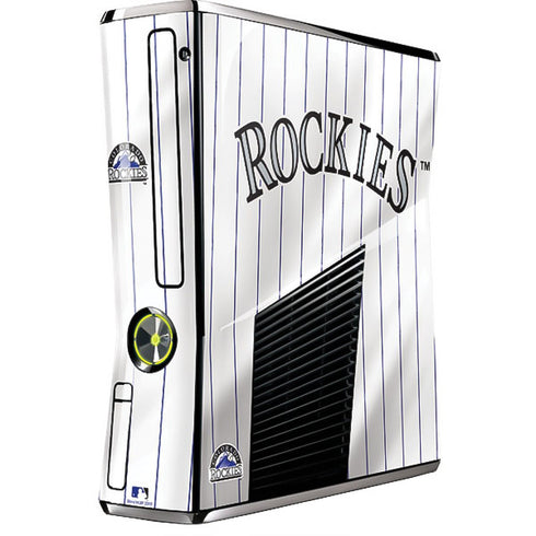 MLB Colorado Rockies Home Jersey Xbox 360 Slim (2010) Skin