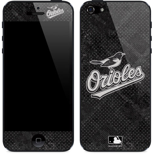 MLB Baltimore Orioles Dark Wash iPhone 5/5s/5SE Skin