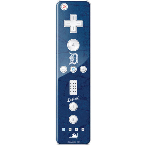 MLB Detroit Tigers - Solid Distressed Wii Remote Controller Skin