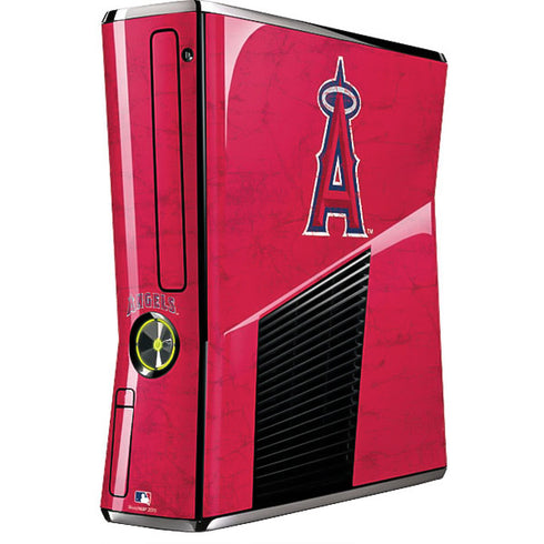 MLB Los Angeles Angels - Solid Distressed Xbox 360 Slim (2010) Skin