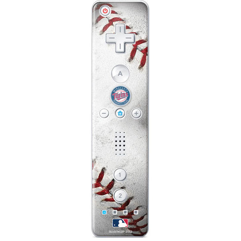 MLB Minnesota Twins Game Ball Wii Remote Controller Skin