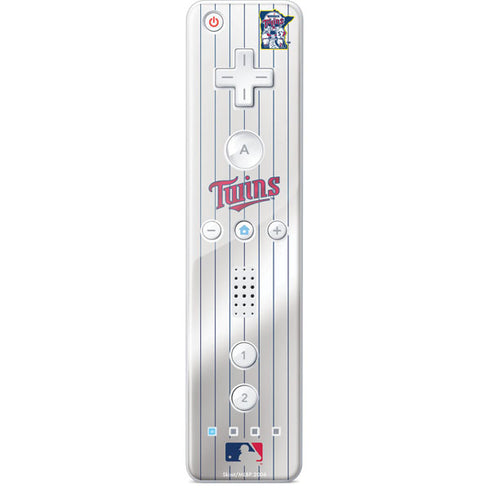 MLB Minnesota Twins Home Jersey Wii Remote Controller Skin