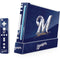 MLB Milwaukee Brewers - Solid Distressed Wii (Includes 1 Controller) Skin