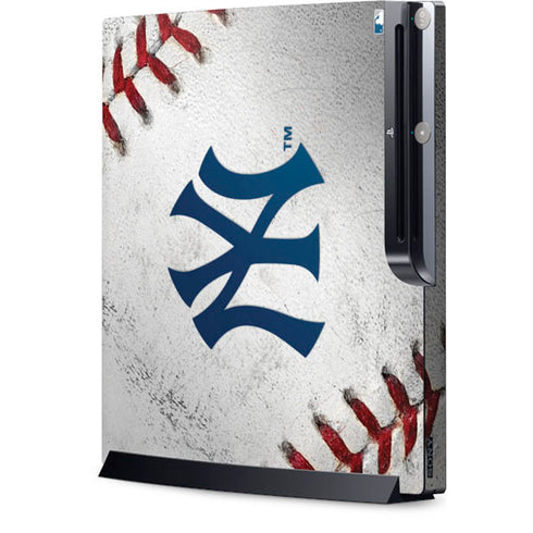 MLB New York Yankees Game Ball Playstation 3 & PS3 Slim Skin