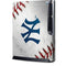 MLB New York Yankees Game Ball Playstation 3 & PS3 Slim Skin
