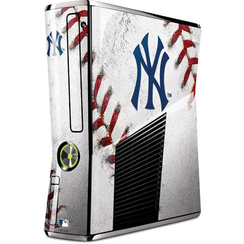 MLB New York Yankees Game Ball Xbox 360 Slim (2010) Skin