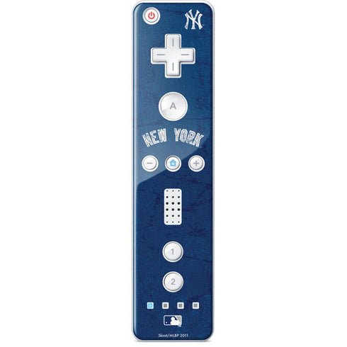MLB New York Yankees - Solid Distressed Wii Remote Controller Skin