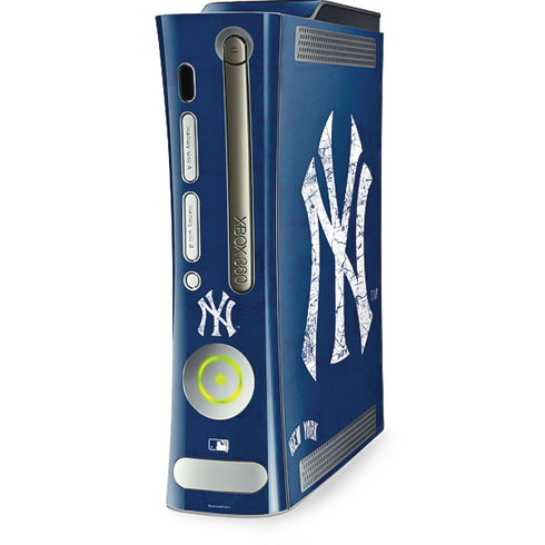 MLB New York Yankees - Solid Distressed Xbox 360 (Includes HDD) Skin