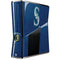 MLB Seattle Mariners - Solid Distressed Xbox 360 Slim (2010) Skin