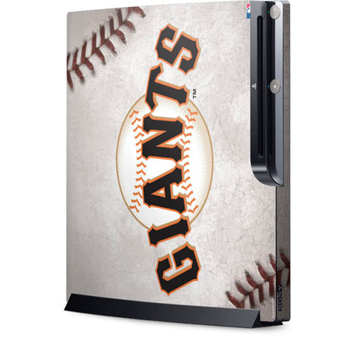 MLB San Francisco Giants Game Ball Playstation 3 & PS3 Slim Skin