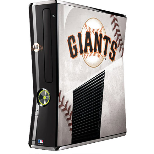 MLB San Francisco Giants Game Ball Xbox 360 Slim (2010) Skin