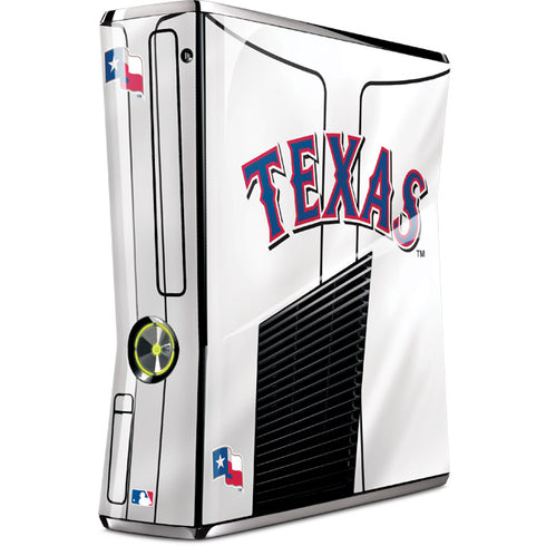 MLB Texas Rangers Home Jersey Xbox 360 Slim (2010) Skin