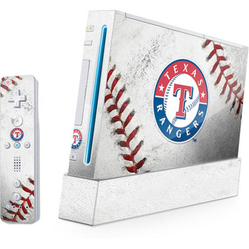 MLB Texas Rangers Game Ball Wii (Includes 1 Controller) Skin