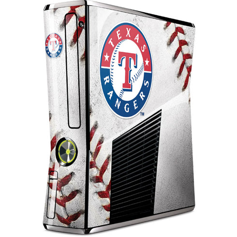 MLB Texas Rangers Game Ball Xbox 360 Slim (2010) Skin