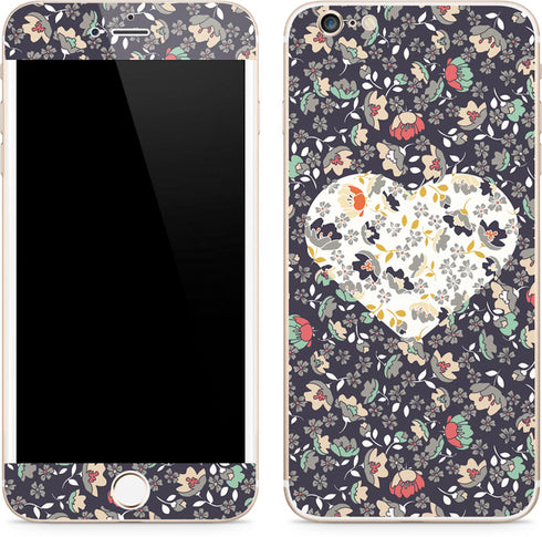 Floral Heart iPhone 6/6s Plus Skin