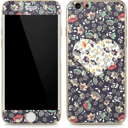 Floral Heart iPhone 6/6s Skin