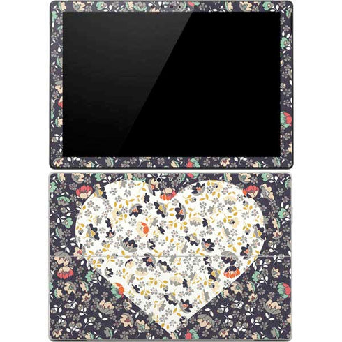 Floral Heart Surface Pro 4 Skin