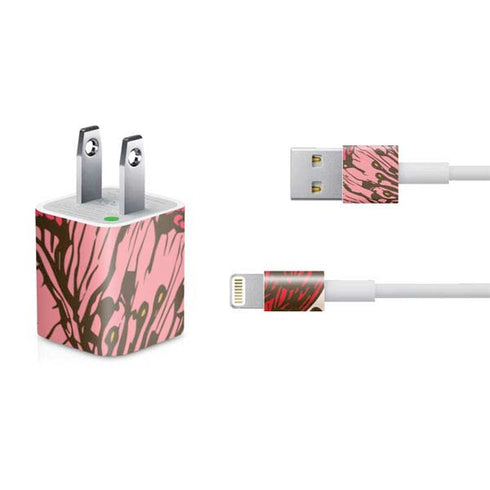 Rose Bud Floral iPhone Charger (5W USB) Skin
