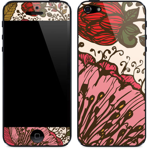 Rose Bud Floral iPhone 5/5s/5SE Skin