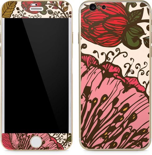 Rose Bud Floral iPhone 6/6s Skin