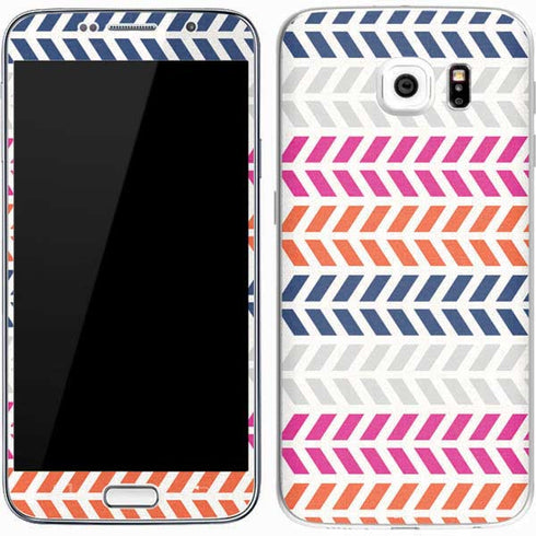 Striped Chevron Galaxy S7 Skin