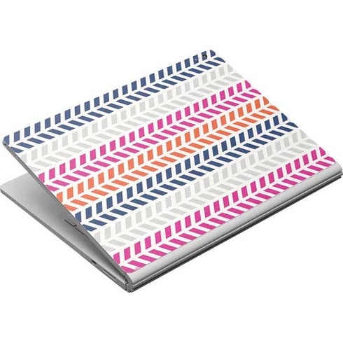 Striped Chevron Surface Book Skin