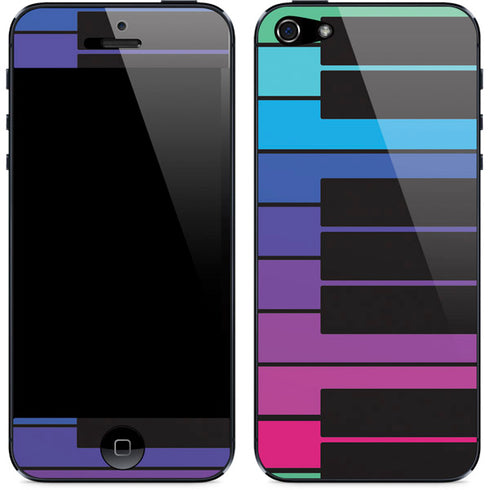 Color Piano Keys iPhone 5/5s/5SE Skin