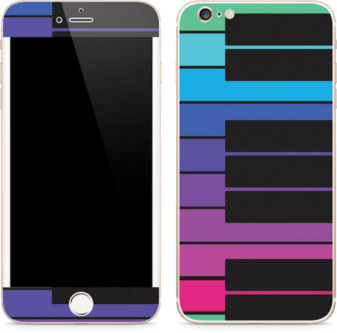 Color Piano Keys iPhone 6/6s Plus Skin