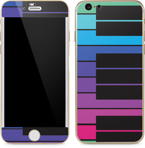 Color Piano Keys iPhone 6/6s Skin
