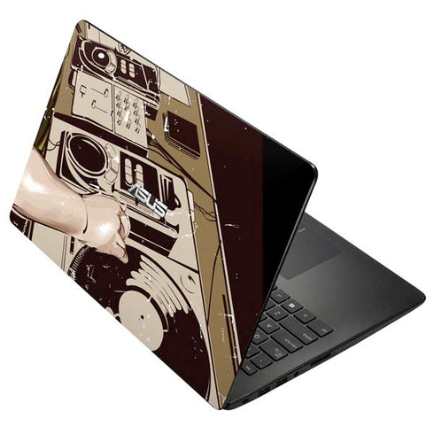 DJ Spinning Asus X502CA 15.6 Skin