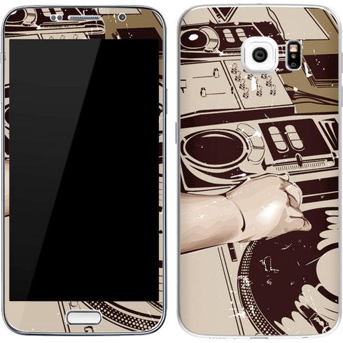 DJ Spinning Galaxy S7 Skin