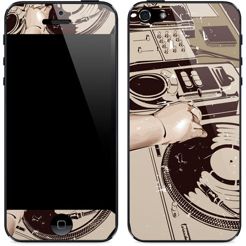 DJ Spinning iPhone 5/5s/5SE Skin