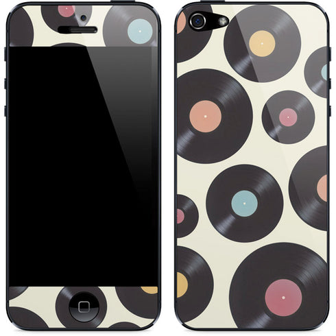 Colorful Records iPhone 5/5s/5SE Skin