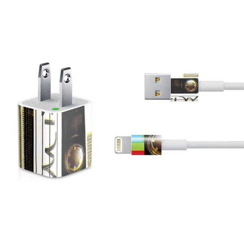 Old Mixtape iPhone Charger (5W USB) Skin