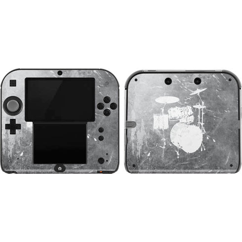 Faded Drumset Nintendo 2DS Skin