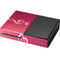 Pink Glitter Music Note Xbox One Console Skin
