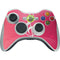 Pink Glitter Music Note Xbox 360 Wireless Controller Skin
