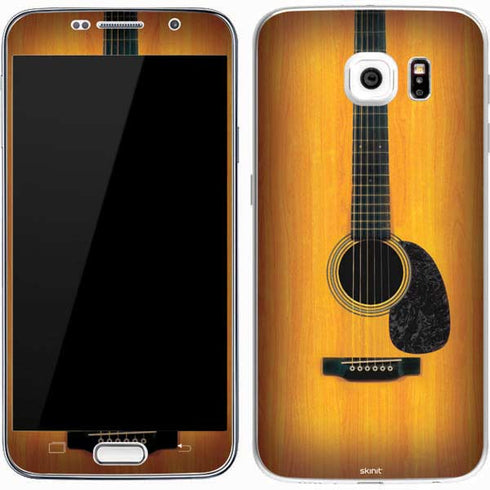 Wood Guitar Galaxy S7 Skin